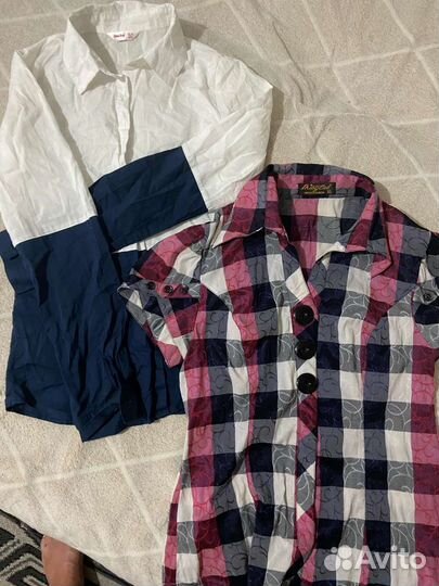 Школьные рубашки для девочек 152