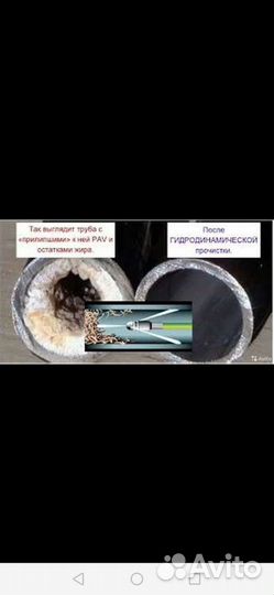 Промывка канализационных труб