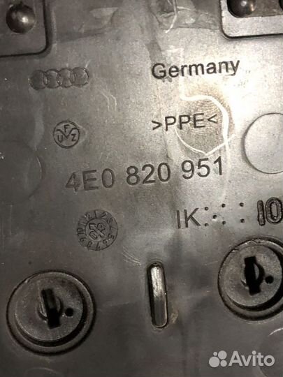 Дефлектор воздуха Audi A8 S8 D3 4E0820951J