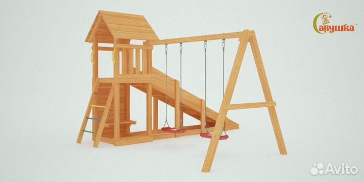 Детский игровой домик Савушка 4 сезона Мастер 8