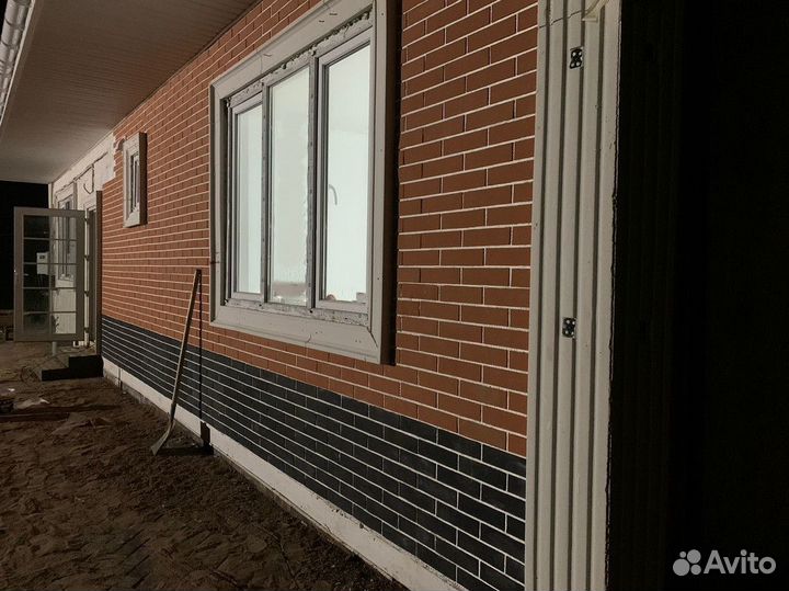 Гибкая фасадная плитка