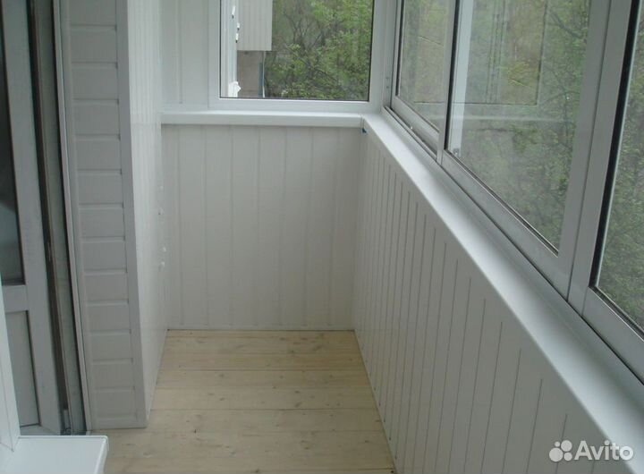 Отделка балконов и лоджий