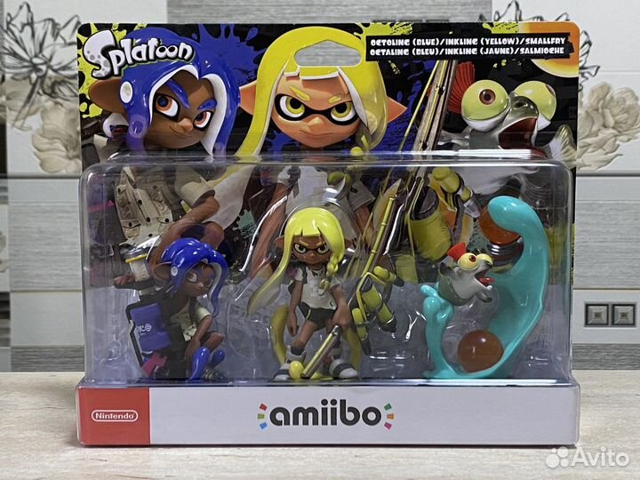 Amiibo Splatoon 3 in 1 (Triple Set, Новая, Европа)