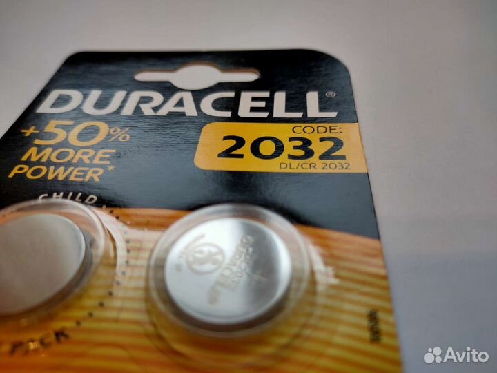 Батарейки Duracell CR2032