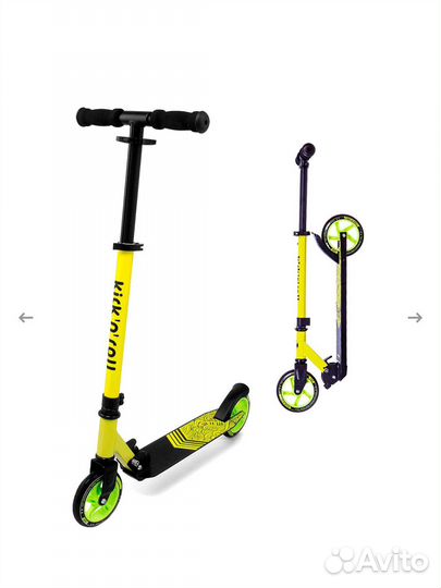 Самокат городской kick’n’roll алюминиевый