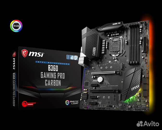 MSI B360 gaming pro carbon + i5 9600k + 16GB