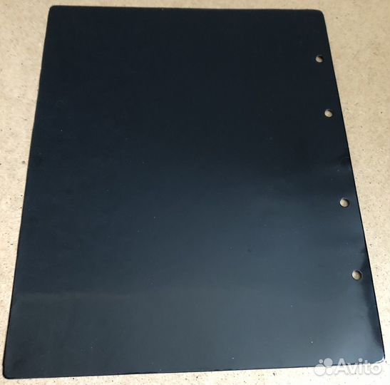 Разделитель черный в альбом для банкнот или монет