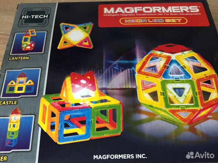 Конструктор магнитный