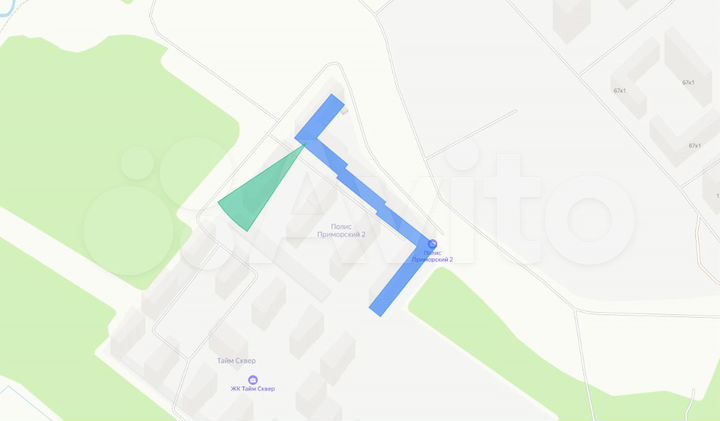 Квартира-студия, 23,4 м², 3/12 эт.