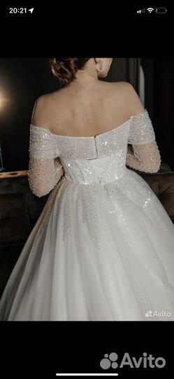 Свадебное платье 44 46