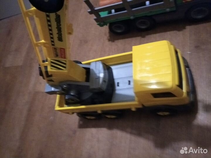 Лесовоз полесье и кран