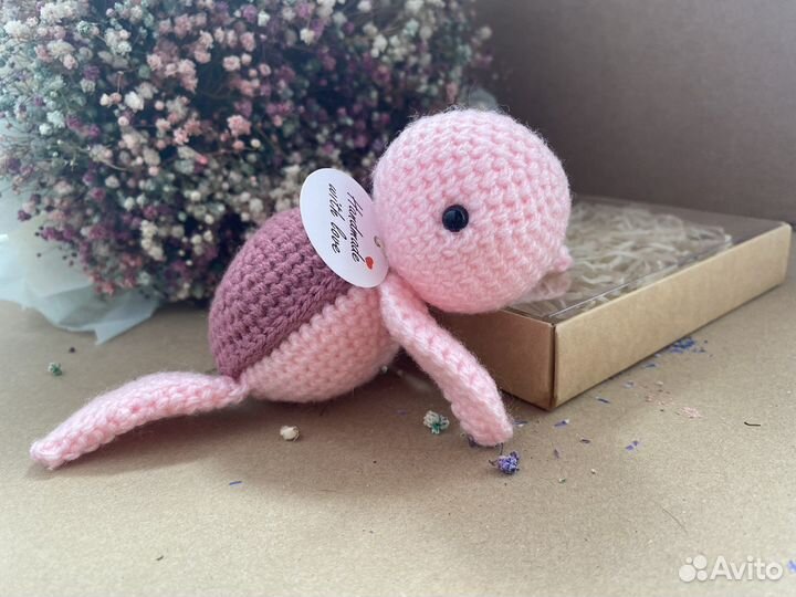 Вязаные погремушки, игрушки