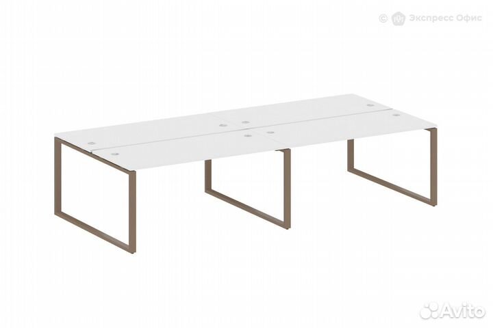 Стол-бенч двойной Metal system style бо.см-4.4