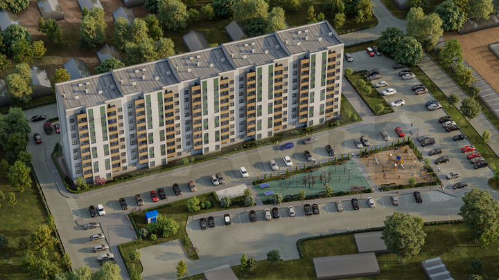 1-к. квартира, 38,9 м², 6/9 эт.
