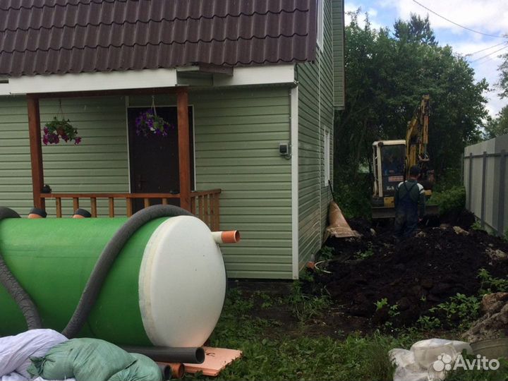 Септик био Кристалл Даолос - канализация