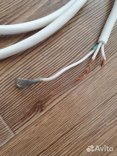Провода, шнур с вилкой, вилка электрическая