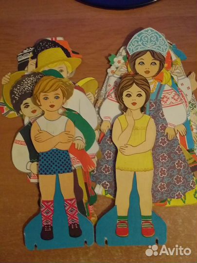 Республики РСФСР бумажные куклы