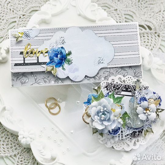 Конверт свадебный, для денежного подарка