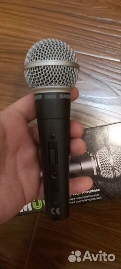 Вокальный микрофон Shure SM-58