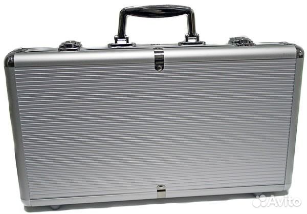 Алюминиевый кейс на 300 фишек