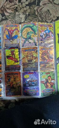 Карточки человек паук герои и злодеи