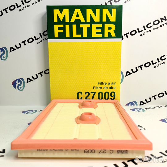 Фильтр воздушный mann-filter C 27 009 / C27009