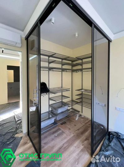 Стеклянные перегородки