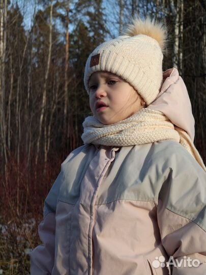 Шапка зимняя для девочки 48 50