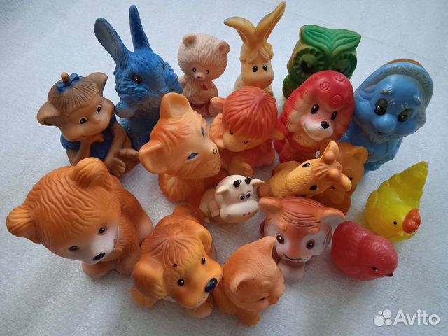 Резиновые игрушки СССР