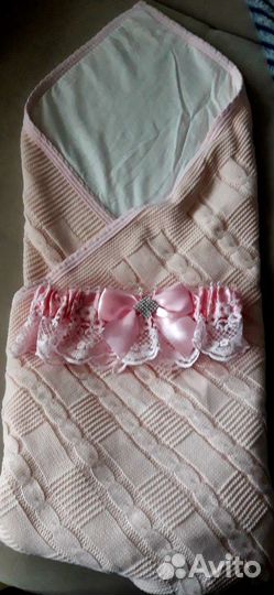 Конверт на выписку для девочки весна осень