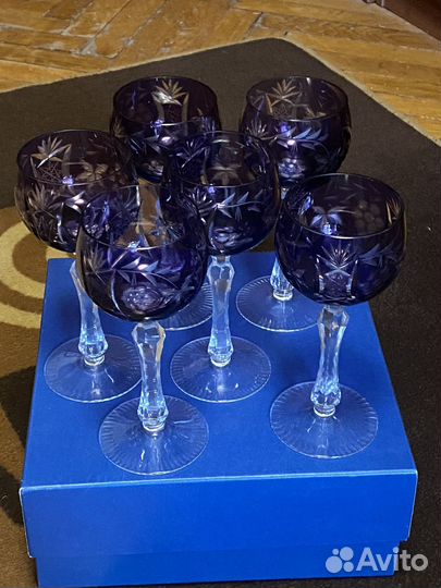 Фужеры / Бокалы винные, хрусталь, Германия