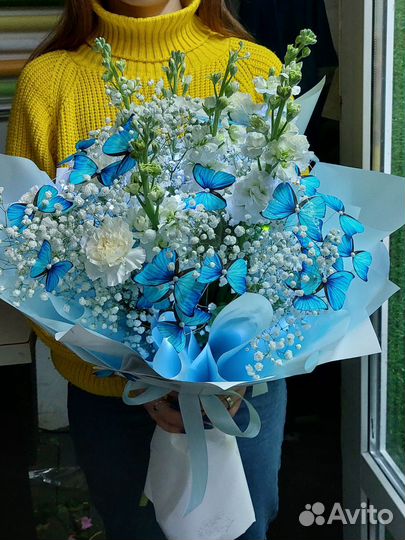 Букет из гипсофилы