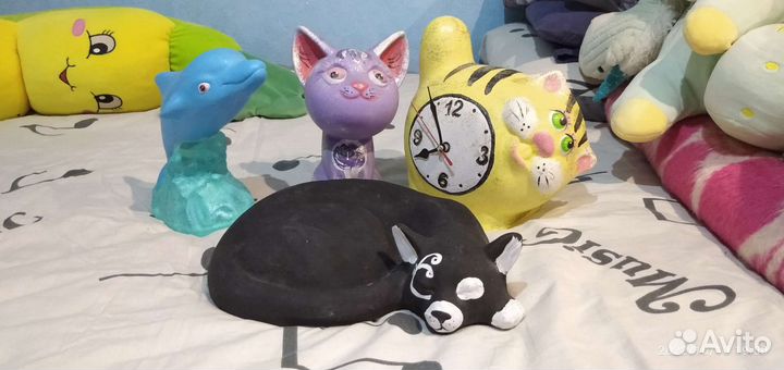 Статуэтки из глины