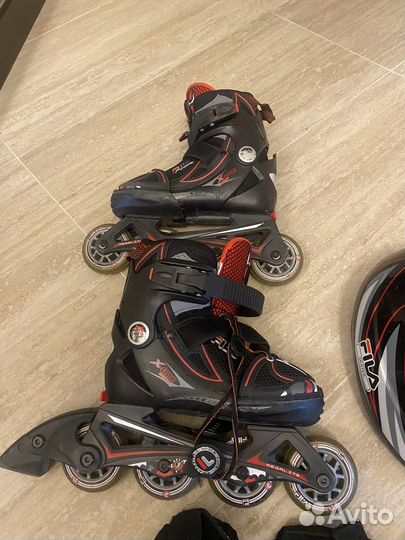 Роликовык коньки детские Fila