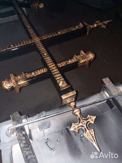 Кованный православный крест