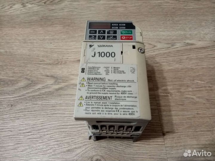 Частотный преобразователь Yaskawa 220В 0,4квт