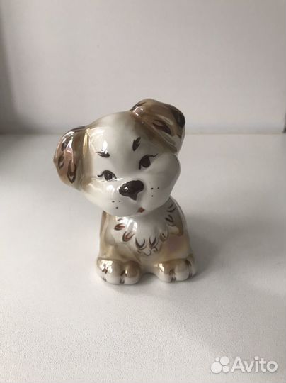 Статуэтка фарфоровая Щенок офз