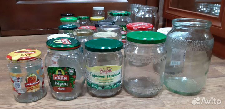 Банка стеклянная для закрутки
