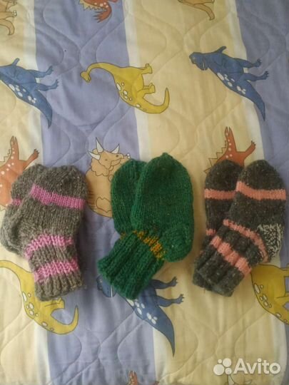 Шерстяные носки детские