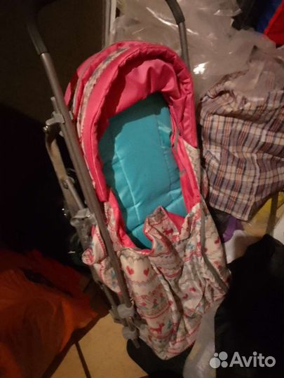 Детские санки коляска