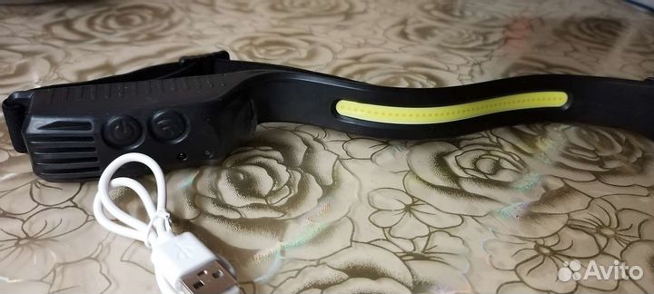 Налобный фонарь светодиодный ленточный