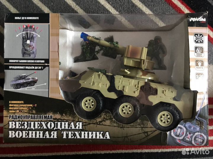 Радиоуправляемый танк