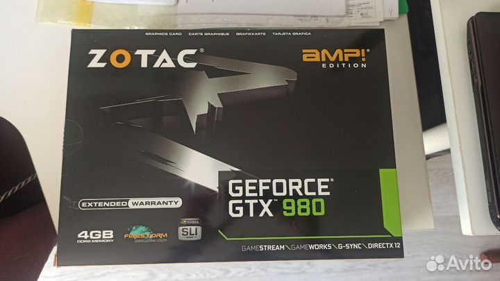 Видеокарта Zotac GeForce GTX 980 AMP Edition