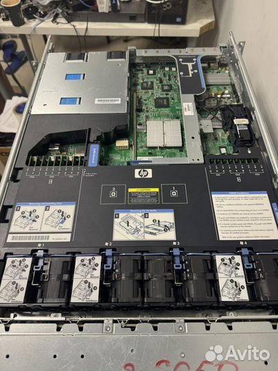 HP dl360 gen7 2xCPU 72Gb ram