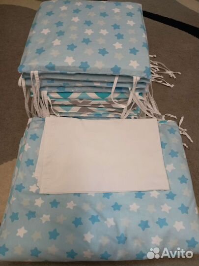 Бортики в детскую кроватку