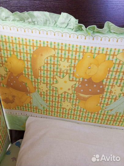 Бортики в кроватку