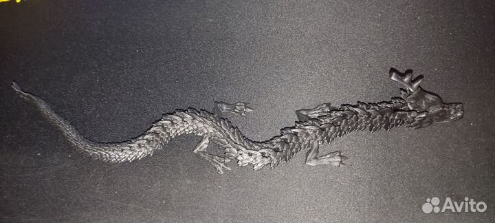 Подвижный дракон 3D печать символ Нового Года