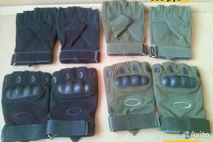 Перчатки тактические беспалые