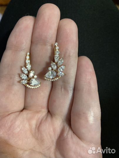 Серебряные серьги