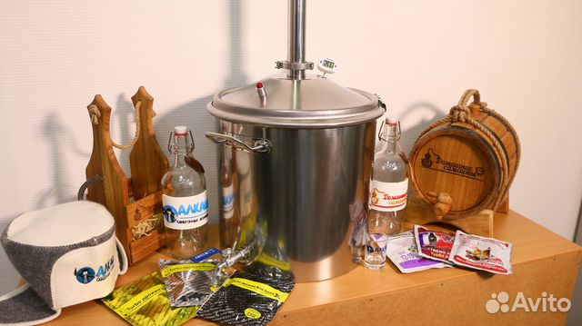 Перегонный куб 25 литров кламп 1,5 или 2 дюйма